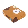 REBEL Gewichtsdecke Premium-Baumwolle Sensorische Decke für Kinder 100x150 cm 4 kg Kaninchenmuster
