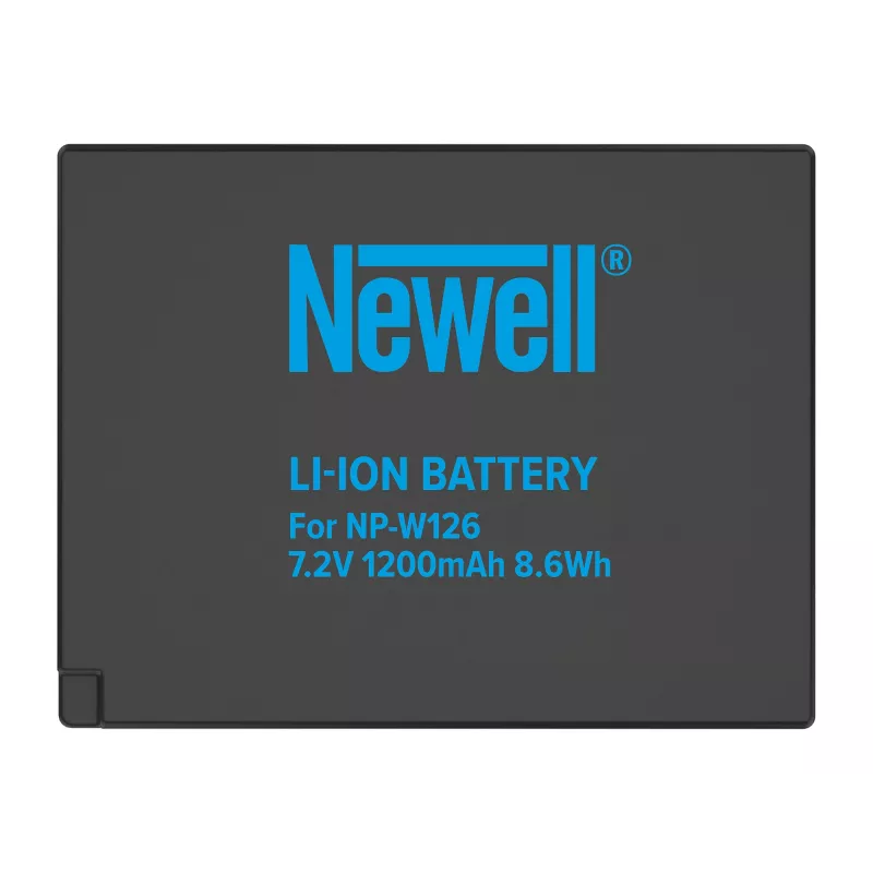 Newell NP-W126 Ersatzakku für Fujifilm (7,2V, 1260mAh, Li-Ion)
