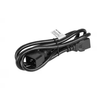ARMAC KB-EX/C19/15/BK IEC C19 auf C20 Stromkabel 1,5m VDE Schwarz