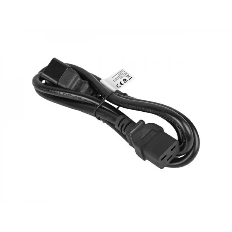 ARMAC KB-EX/C19/15/BK IEC C19 auf C20 Stromkabel 1,5m VDE Schwarz