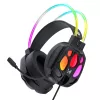Wozinsky WSG-1118 Kabelgebundenes Gaming-Headset mit RGB-Beleuchtung und Mikrofon - Schwarz