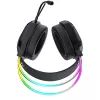 Wozinsky WSG-1118 Kabelgebundenes Gaming-Headset mit RGB-Beleuchtung und Mikrofon - Schwarz
