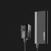 Rockbros RHL1600 Frontfahrradlicht 1600 Lumen mit externer USB-C-Stromversorgung – Schwarz