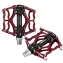 ROCKBROS JT201012LR 2010-12L Aluminium-Plattform-Fahrradpedale - Rot