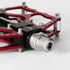 ROCKBROS JT201012LR 2010-12L Aluminium-Plattform-Fahrradpedale - Rot