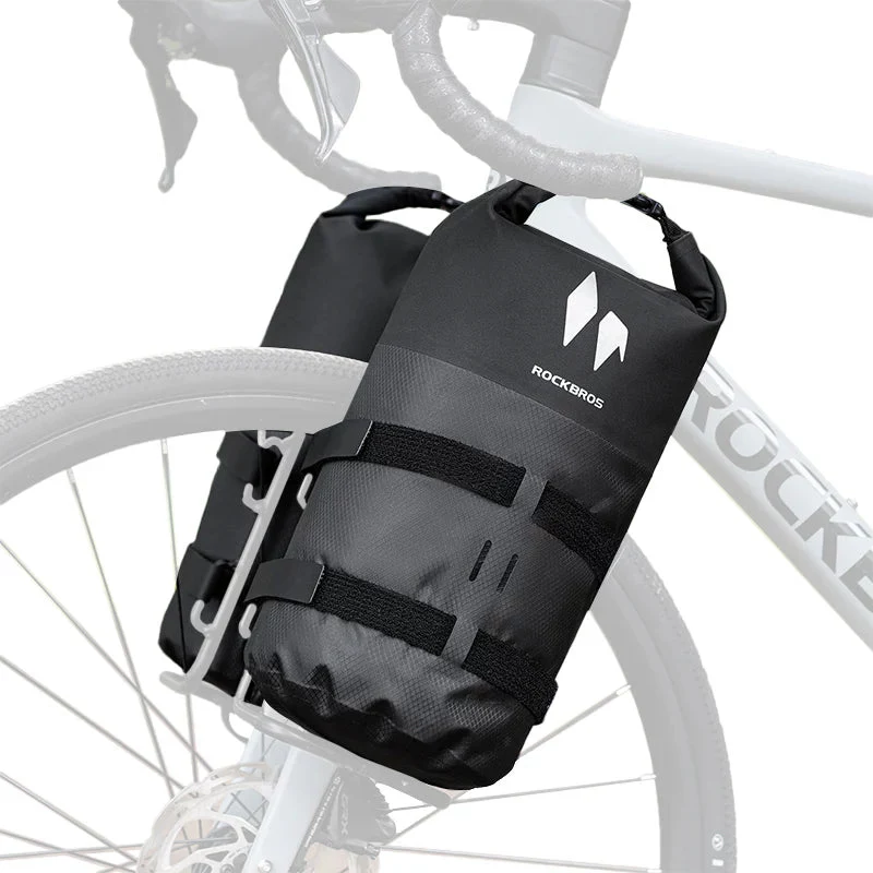 ROCKBROS AS-156 Wasserdichte Fahrrad-Gabeltasche 7L Schwarz