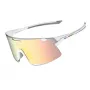 ROCKBROS SP338 Road to Sky Fahrradbrille mit Wechselgläsern - Creme