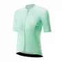 Rockbros Damen-Radtrikot Grün Größe L - Kurzarm, feuchtigkeitsableitend, UV-Schutz, 3 Rückentaschen