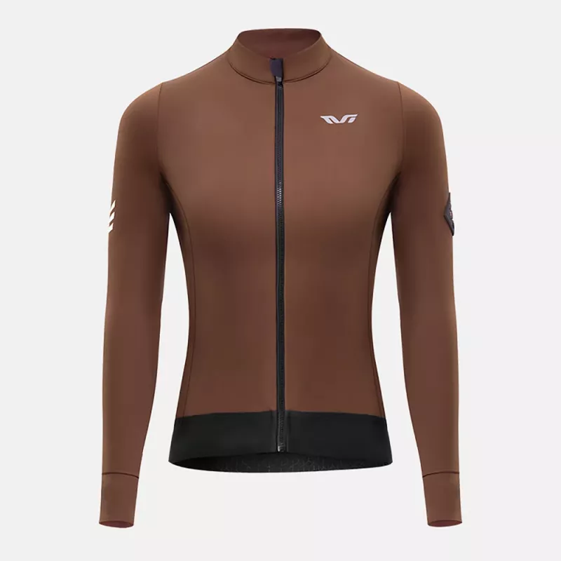 Rockbros YDWT006 TVI Damen Winter-Fahrradjacke Herbst/Winter M - Braun