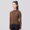 Rockbros YDWT006 TVI Damen Winter-Fahrradjacke Herbst/Winter M - Braun