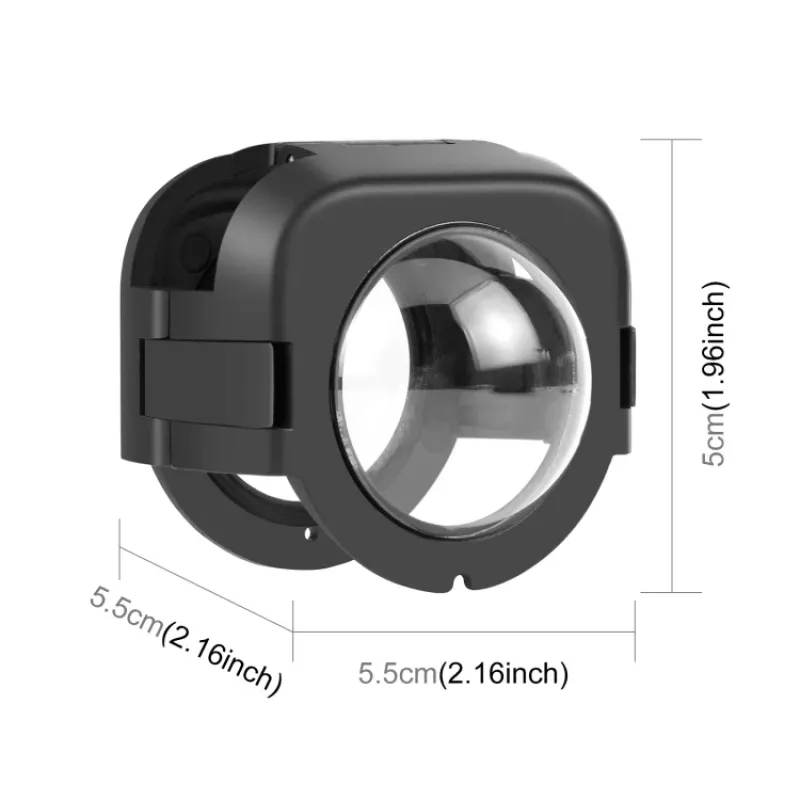 PULUZ Objektivschutz für Insta360 X4 – optisches Glas, 2er-Pack (PU975)