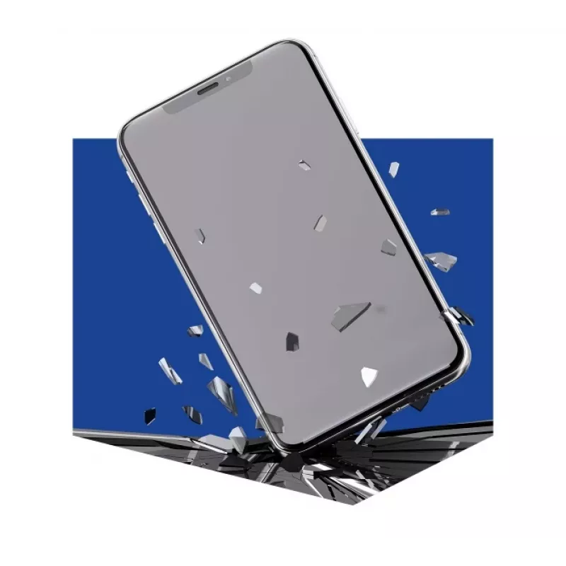 3MK NeoGlass Hybrid-Glas-Displayschutz für Samsung Galaxy A22 4G - Schwarz