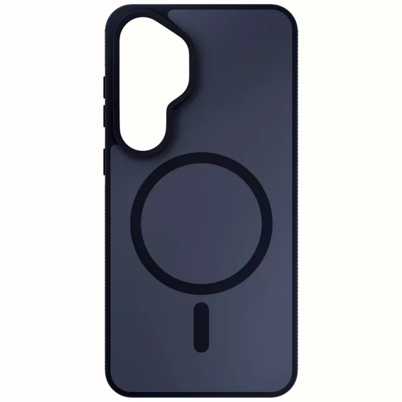 3MK Smoke MagCase für Samsung Galaxy S26 - Schwarz (transluzent) MagSafe-kompatible Schutzhülle