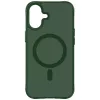 3MK Smoke MagCase für Apple iPhone 17 - Grüne durchscheinende MagSafe-Hülle mit militärischem Sturzschutz