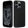 3MK PROTECTION Hardy Mellow Hülle für Apple iPhone 14 Pro Max - Schwarz, flexibles TPU, Sturzsicherung
