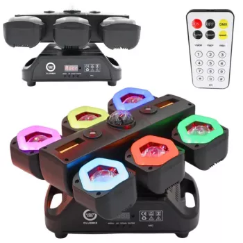 LIGHT4ME CLUBMIX Moving Multi-Effekt Licht