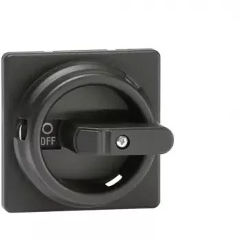 ABB OZ331SPB runder Drehgriff, schwarz, 6 mm Welle, IP65, für Lasttrennschalter OT16-1250
