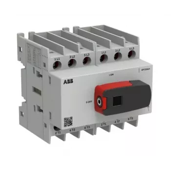 ABB OT Plus OT25G1-6BS25 A Lasttrennschalter, Frame G1, 6-polig, mit Handgriff