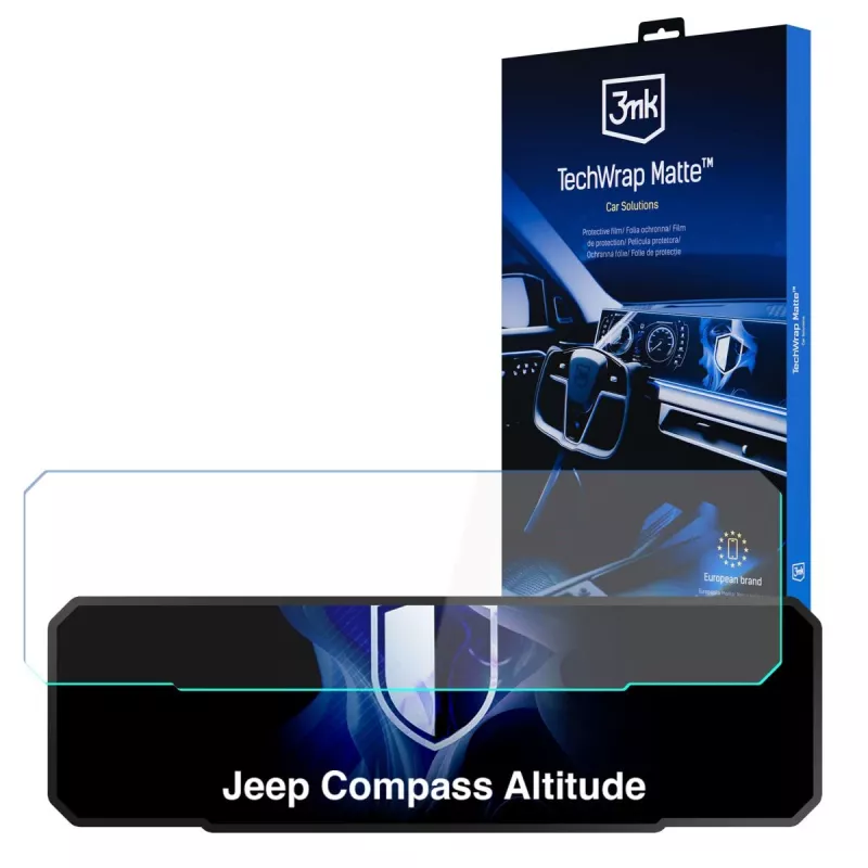 3MK PROTECTION Jeep Compass Altitude (2026 - ) - 3mk TechWrap Matter Center-Display-Schutzfolie