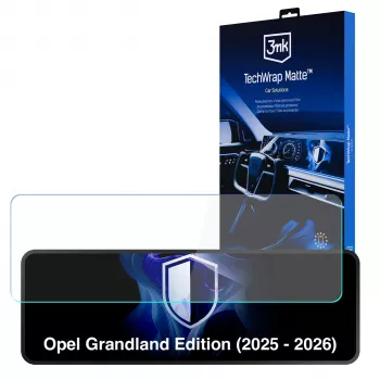 3MK PROTECTION Opel Grandland Edition (2025-2026) 3mk TechWrap Matter Displayschutzfolie für das Center Display
