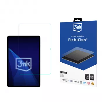 3MK PROTECTION FlexibleGlass Displayschutzfolie für Honor Pad 20 12.1 / bis zu 13 Zoll Tablets - Hybridglas, 7H, oleophob, vollständige Abdeckung, einfache Installation