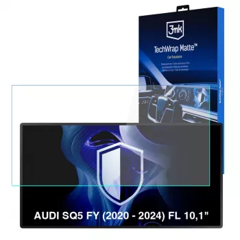 3MK PROTECTION TechWrap Matter Displayschutzfolie für Audi SQ5 FY Facelift (2020-2024) 10,1-Zoll Center-Display