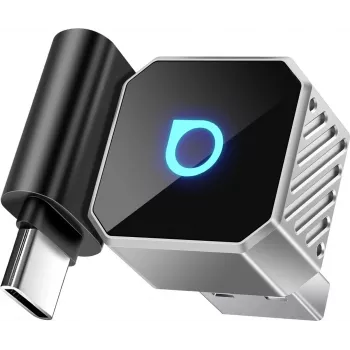 Ottocast Mini Pot CP88-T3 kabelloser CarPlay / Android Auto Adapter, Silber (CP88-T3)