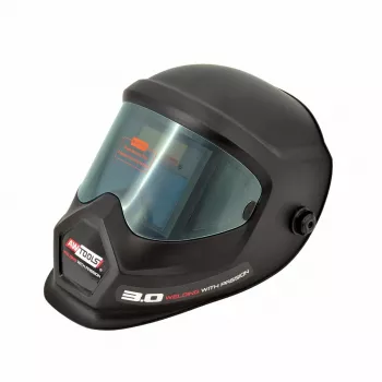 AWTOOLS AW Schweißhelm Auto LYG-4S | Automatisch abdunkelnde Schweißmaske mit Schleifmodus, DIN 9-13, großes Sichtfeld
