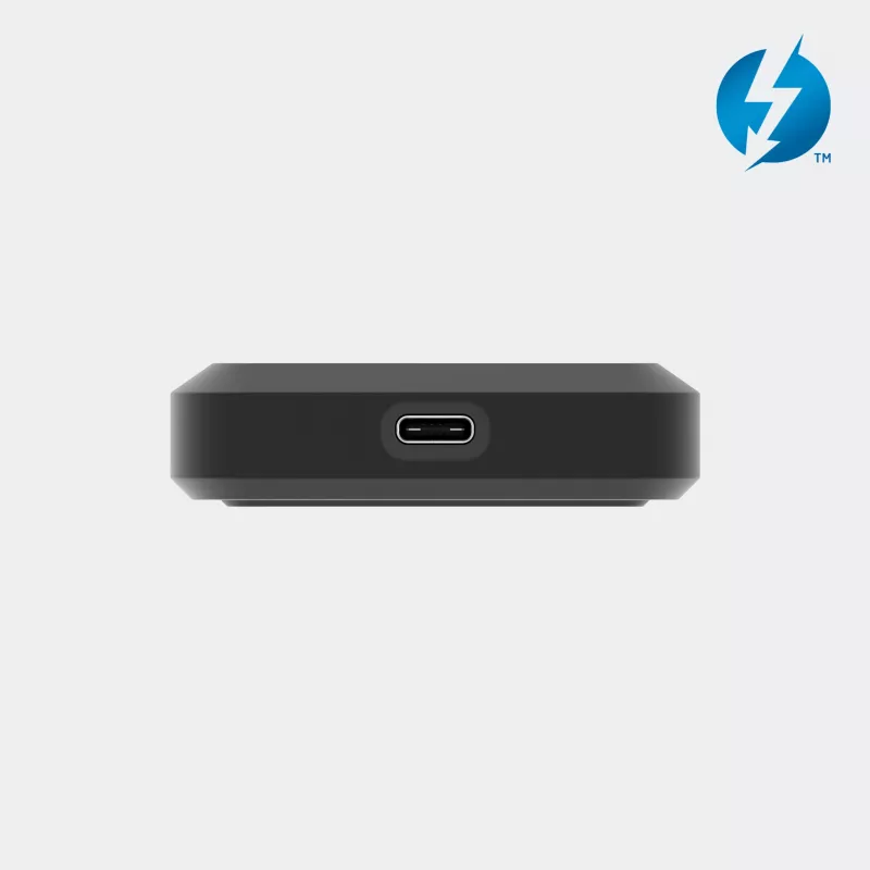 Glyph Atom PRO 8TB Thunderbolt 3 tragbare SSD - 2800 MB/s, USB-C, Schwarz