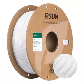 ESUN ABS+ 3D-Druckerfilament 1,75 mm Kaltweiß 1-kg-Spule