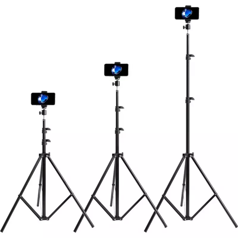 MOZOS ST-SELFIE Selfie-Stick-Stativ mit Bluetooth-Fernauslöser für Smartphones, 68 cm, Schwarz