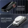 Crong Hybrid Watch Case für Apple Watch 44mm (Schwarz)