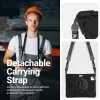 Crong Defender Plus Robustes Case für Samsung Galaxy Tab Active5 Pro 10,1 Zoll – Schwarz