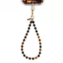 Crong Phone Charm Lanyard - Schildpattmuster Perlenband