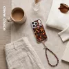 Crong Phone Charm Lanyard - Schildpattmuster Perlenband