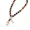 Crong Phone Charm Lanyard - Schildpattmuster Perlenband