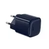 Crong NEO GaN 40W USB-C PD 3.2 Wandladegerät mit AVS - Marineblau