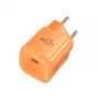 Crong NEO GaN-Ladegerät 40W USB-C PD 3.2 mit AVS (Orange)