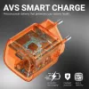 Crong NEO GaN-Ladegerät 40W USB-C PD 3.2 mit AVS (Orange)