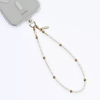 Crong Phone Charm - Schlüsselband mit leuchtenden Kristallen