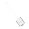 ORICO PTAV USB-C auf VGA und 3,5-mm-Audio-Adapter, Full HD 1080p, 15 cm, Silber