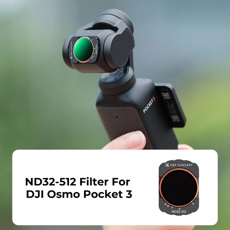 KF Variabler ND-Filter ND32-ND512 Nano-X für DJI Osmo Pocket 3