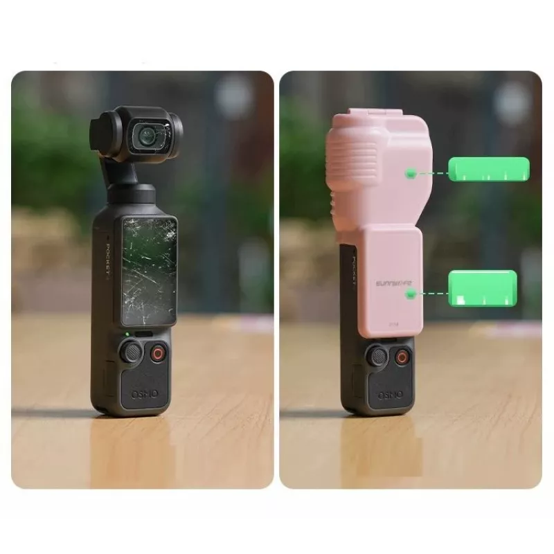SUNNYLIFE Schutzhülle für DJI Osmo Pocket 4 – Pink