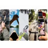 SUNNYLIFE Flexibler Nackenhalter für DJI Osmo Pocket 3/4, POV Action-Kameras, Schwarz