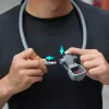 SUNNYLIFE Flexibler Nackenhalter für DJI Osmo Pocket 3/4, POV Action-Kameras, Schwarz