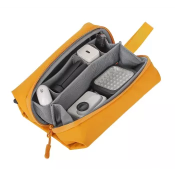 Sunnylife B018-Y Organizer-Tasche für DJI Osmo Pocket 3 / Insta360 X5 / Go 3S, Gelb