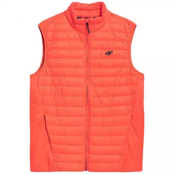 Herren-Daunenweste 4F Orange 4FSS23TDJAM082 70S M
