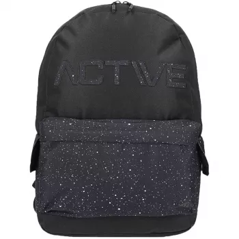4F Rucksack M175 Schwarz 20L Laptop-Rucksack für Schule, Pendeln und Reisen