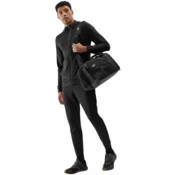 4F U104 Umhängetasche Tiefschwarz 2L Polyester Unisex