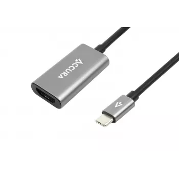 Accura USB-C auf HDMI 4K 60Hz Adapterkabel M/F 0,23m